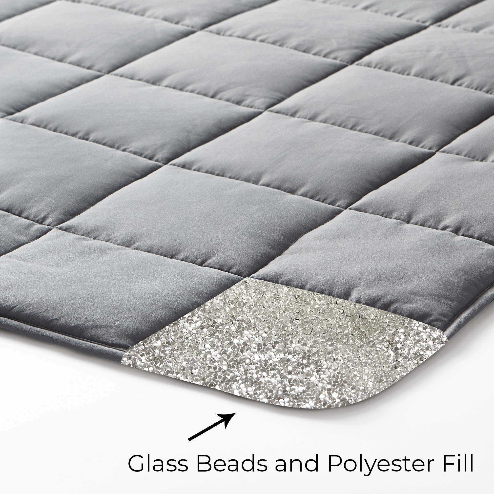 Amazon.com: Byourbed Chommie - Weighted Natural Loft Twin XL